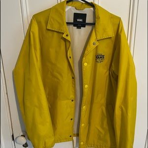 Yellow Vans Torrey Jacket, Size Medium